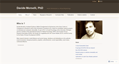 Desktop Screenshot of davidemorselli.com